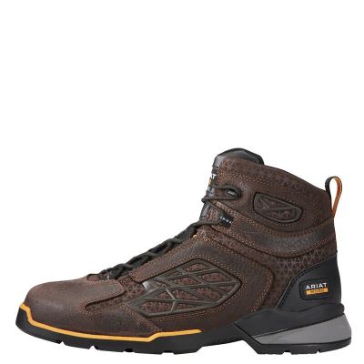 Ariat Rebar Flex 6" - Werkschoenen Chocola Bruin Heren - 18609-059